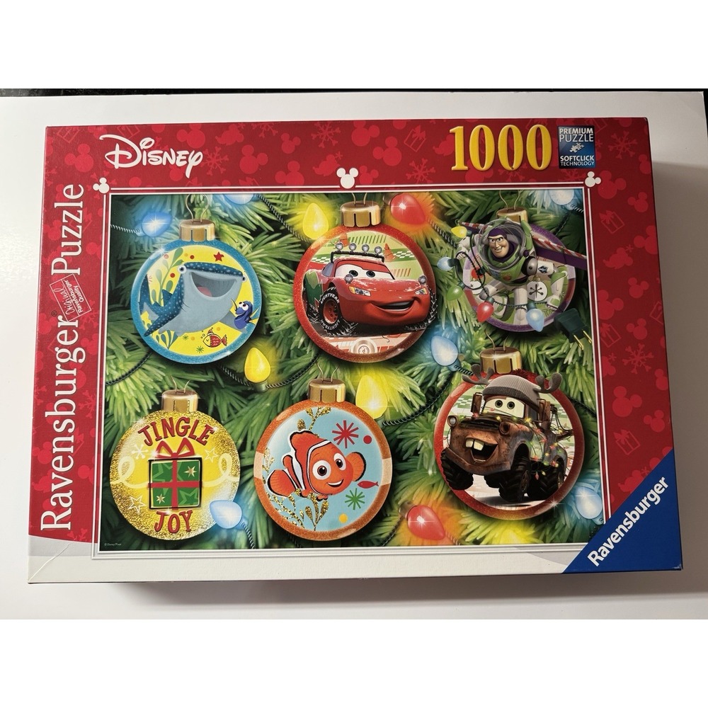 Ravensburger Disney Pixar Christmas Ornaments Puzzle 1000 Pieces #196678